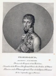 Itävallan arkkiherttua Kaarle, Teschenin herttua, n. 1814